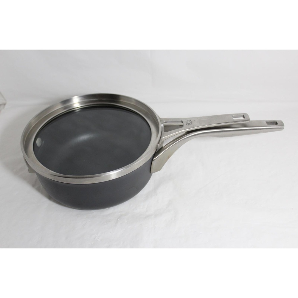 Calphalon Premier Space Saving Hard Anodized Nonstick 2.5qt Saucepan with Lid